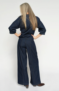 Verone Crispy Jeans - Dark Blue