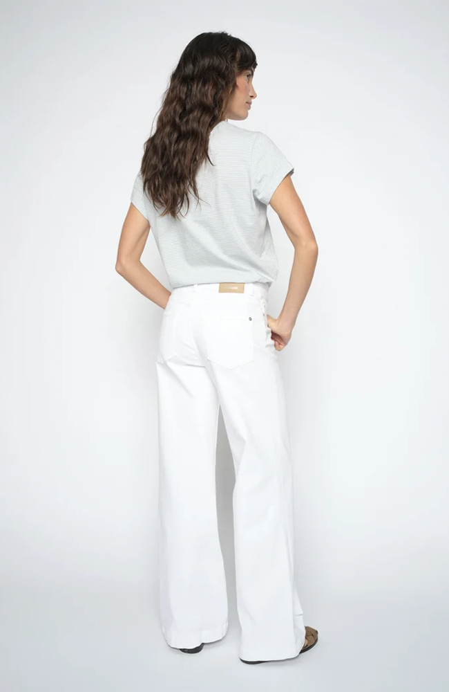 Dara Deluxe Jeans - White
