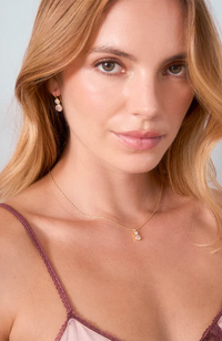 Posy Necklace - Rose Quartz