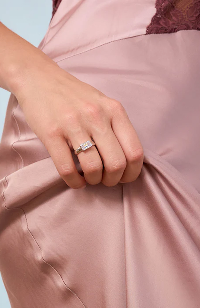 Moonlight Ring - Rhodium