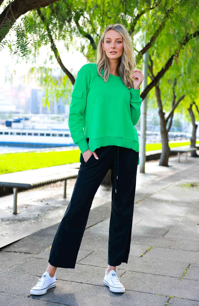 Kingscote Cargo Sweater - Peppermint