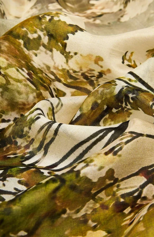 Silk Scarf - Magnolia