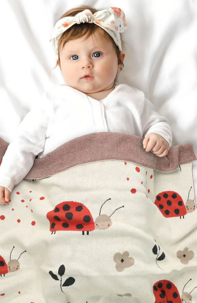 Baby Blanket - Lily Ladybird