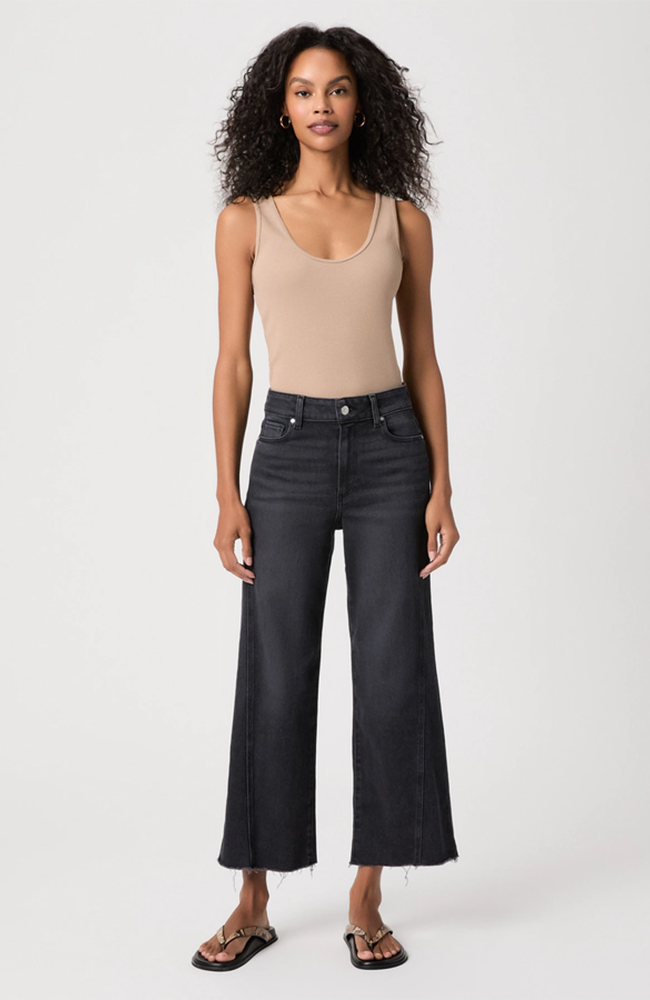 Anessa Wide Leg Jean - Ink Black