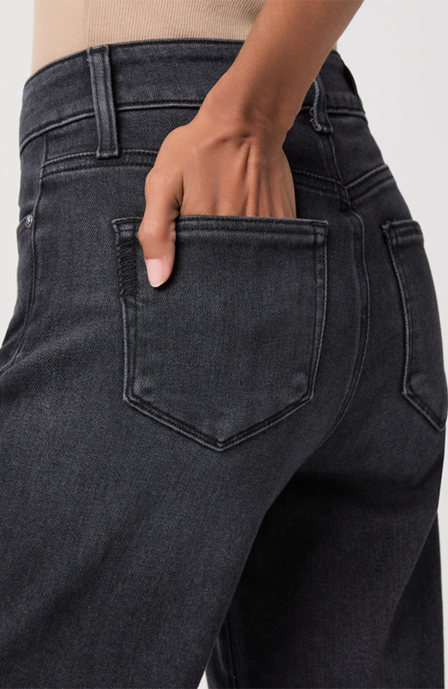 Anessa Wide Leg Jean - Ink Black