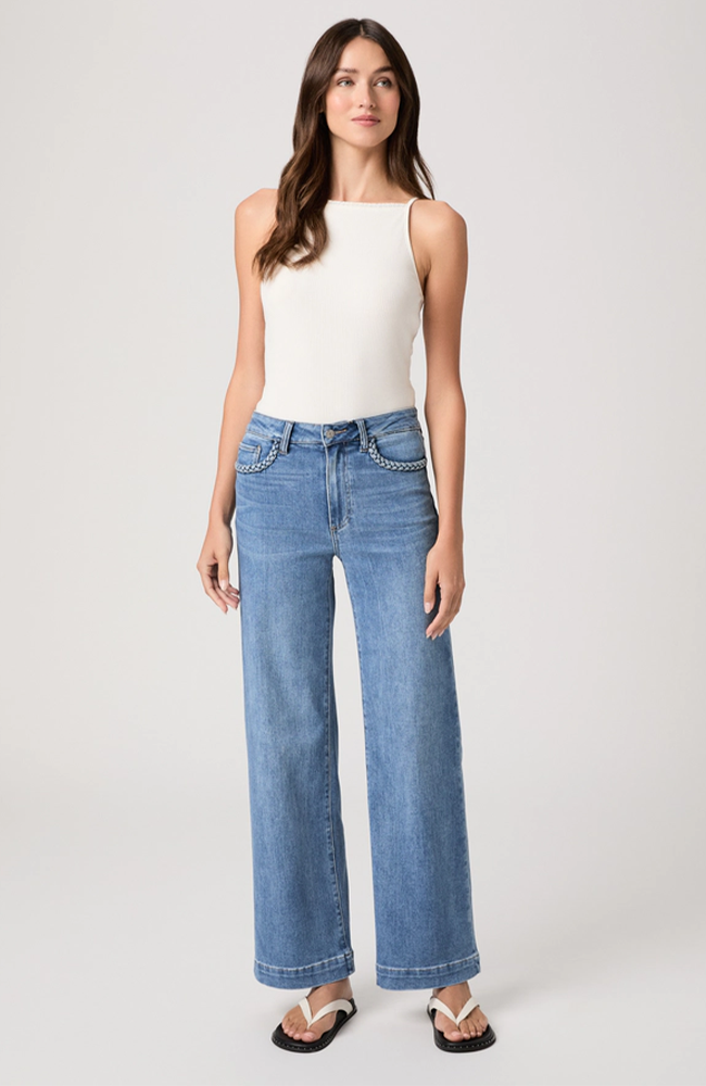 Anessa 31" Wide Leg Jean - Encino