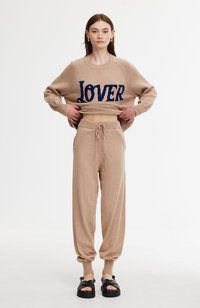 Eliza Knit Pant - Stone