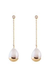 Marine Earrings - Gold