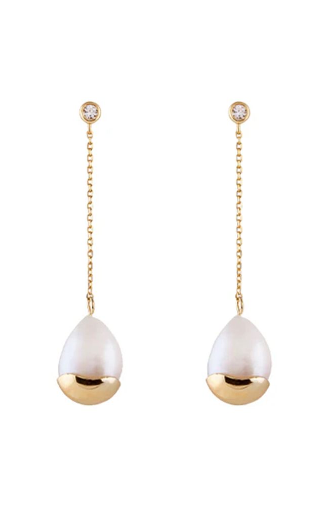 Marine Earrings - Gold