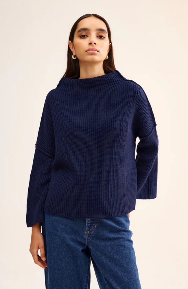 Abby Sweater - Navy
