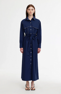 Ashley Dress - Indigo