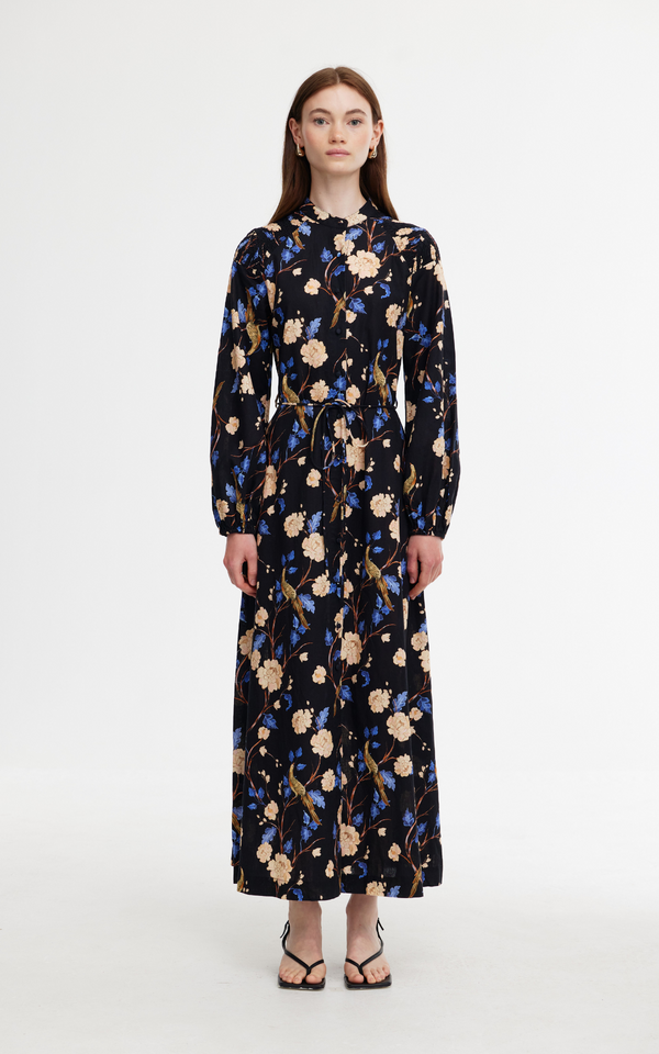 Posy Dress - Night Garden