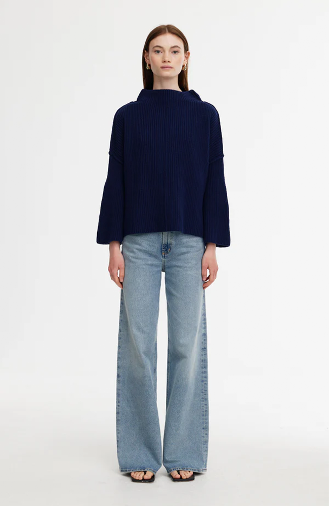 Abby Sweater - Navy