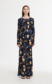 Nadia Dress - Night Garden