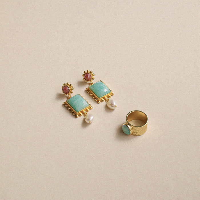 Abigail Earrings - Gold