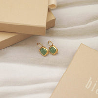 Muse Earrings - Green
