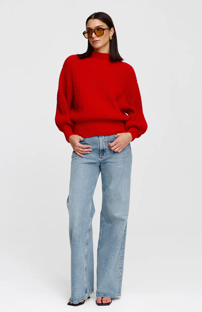 Harper Knit - Cherry