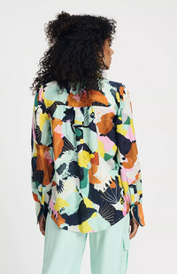 Paradise Linen Blouse - Multi