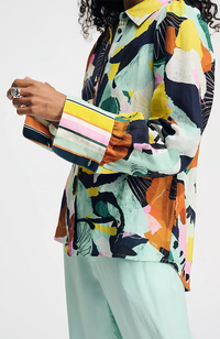 Paradise Linen Blouse - Multi