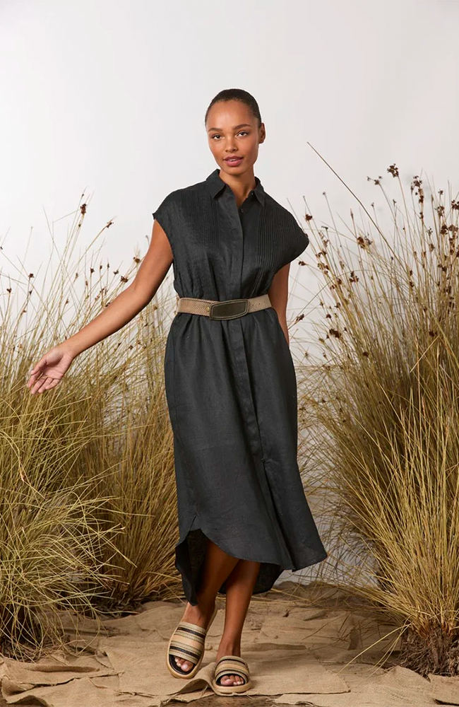 Bobby Pins Dress - Black