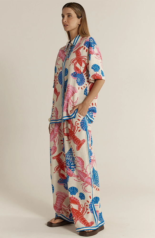 Soleil Shirt - Lobster