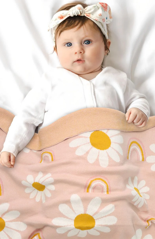 Baby Blanket - Dreamy Daisy