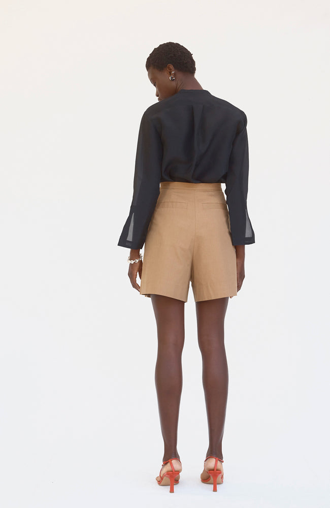 Maeve Shirt - Black Organza