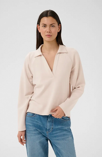 Simiw Vincentiw Polo Blouse - Haze
