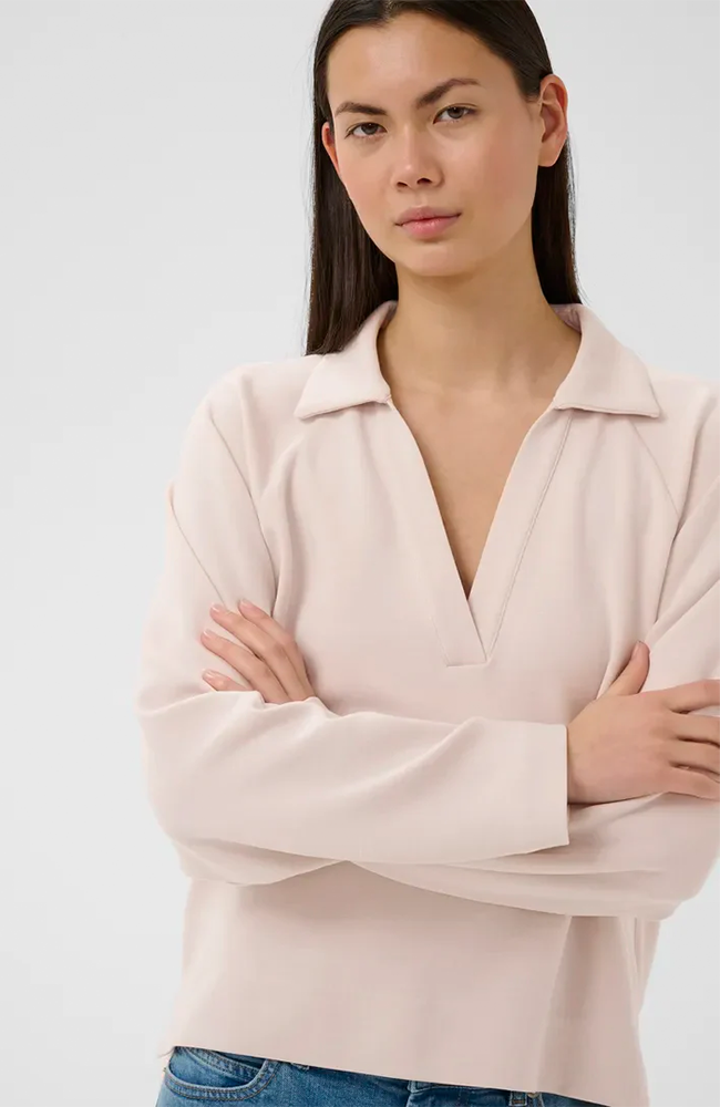 Simiw Vincentiw Polo Blouse - Haze
