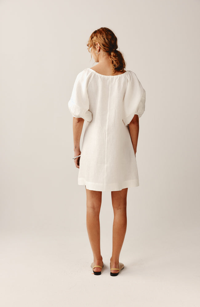 Harlie Dress - Ivory