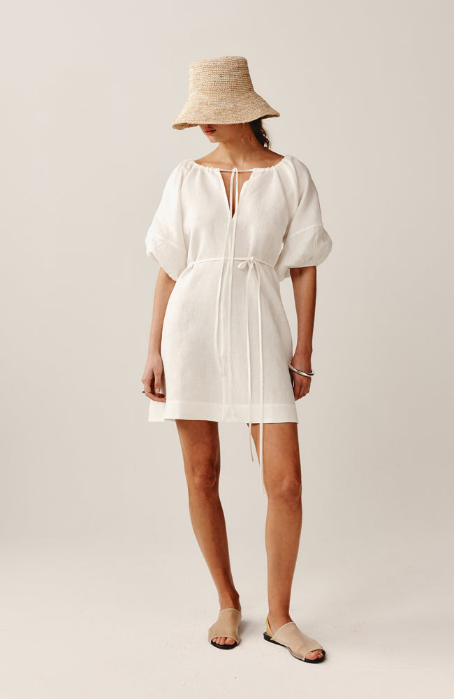 Harlie Dress - Ivory