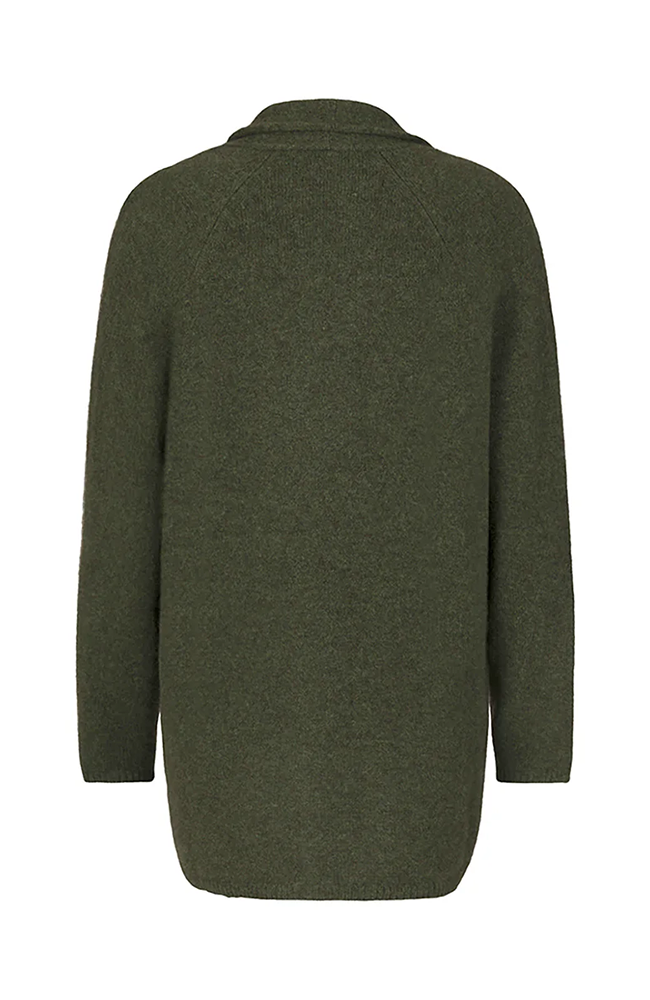 Zonia Yak Coatigan - Cold Green