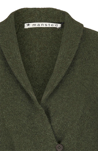 Zonia Yak Coatigan - Cold Green