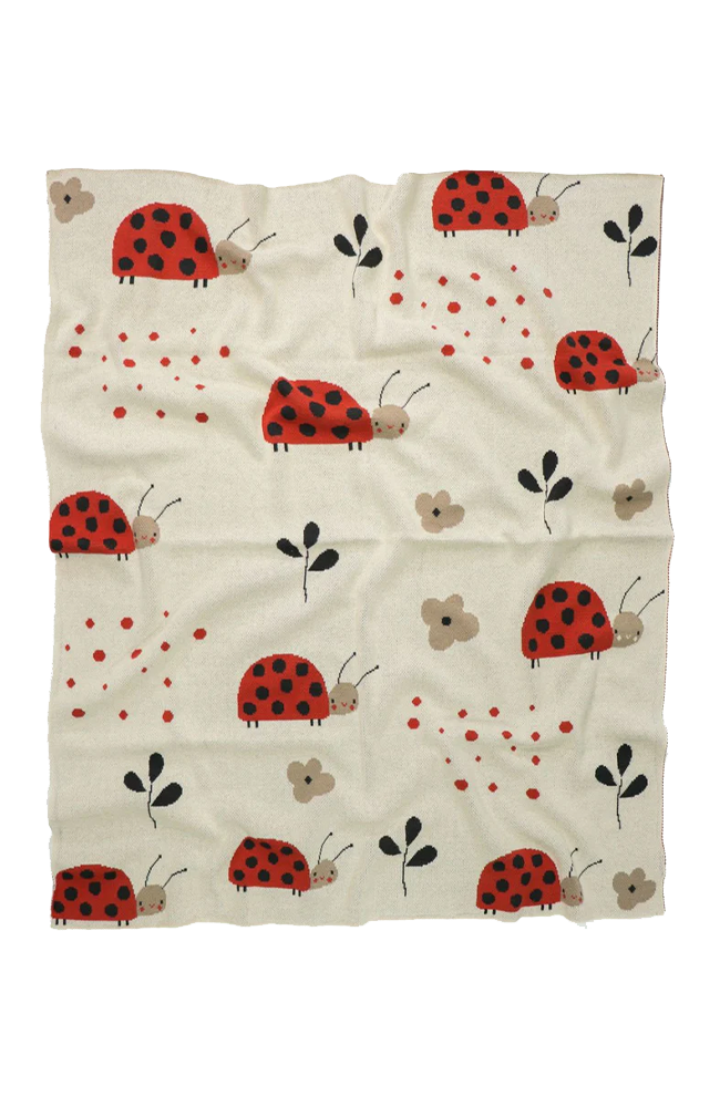 Baby Blanket - Lily Ladybird