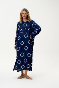 Llew Maxi -Atlas-Cupro-Navy