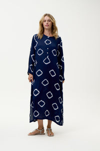 Llew Maxi -Atlas-Cupro-Navy