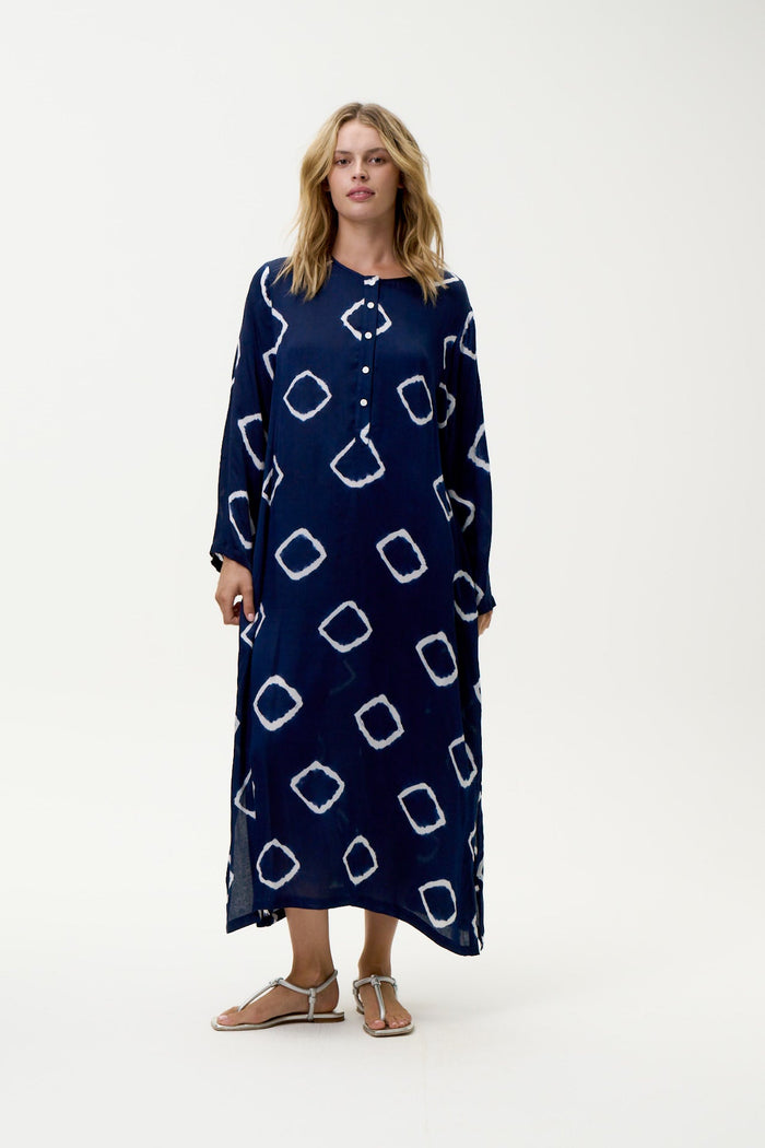 Llew Maxi -Atlas-Cupro-Navy