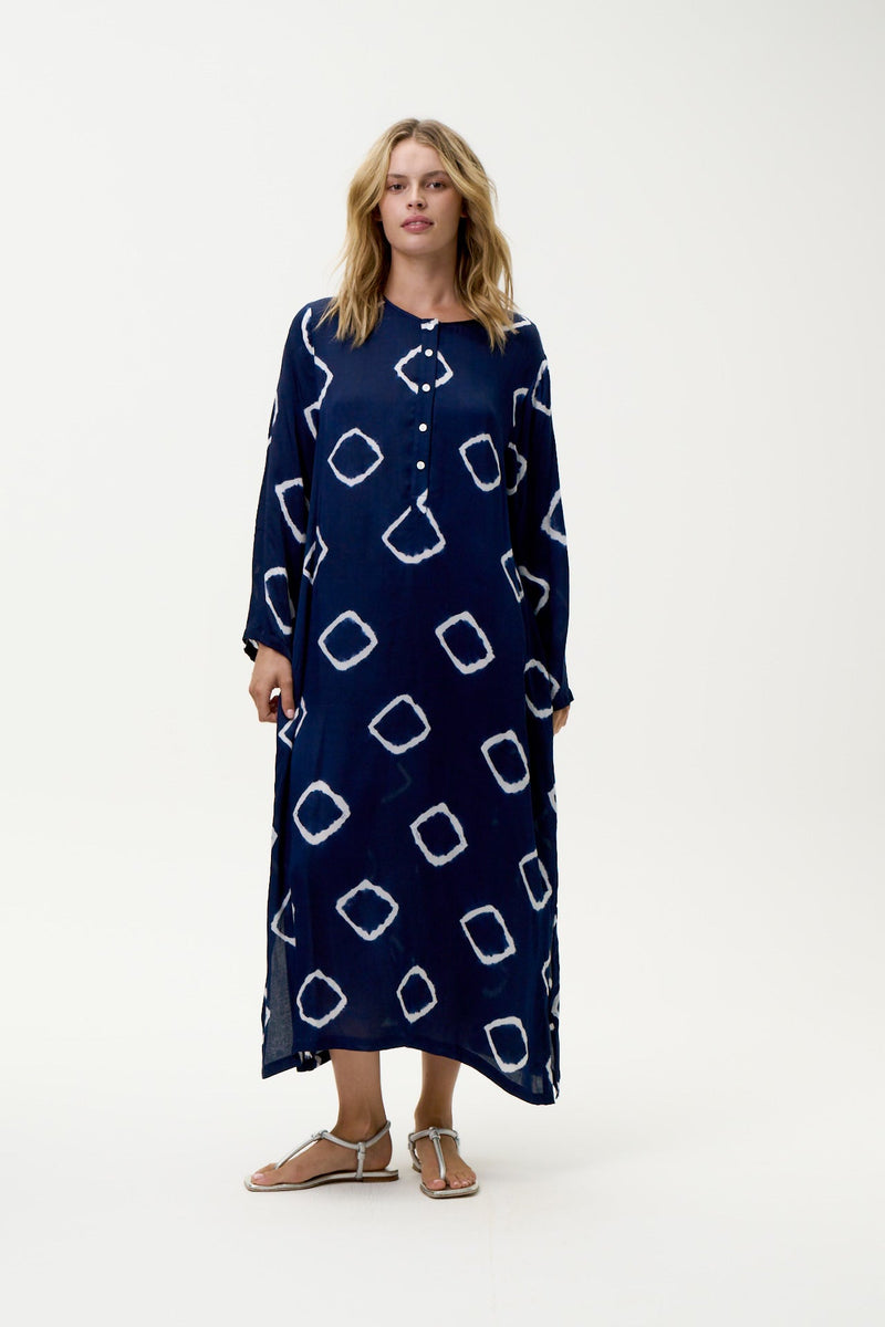 Llew Maxi -Atlas-Cupro-Navy