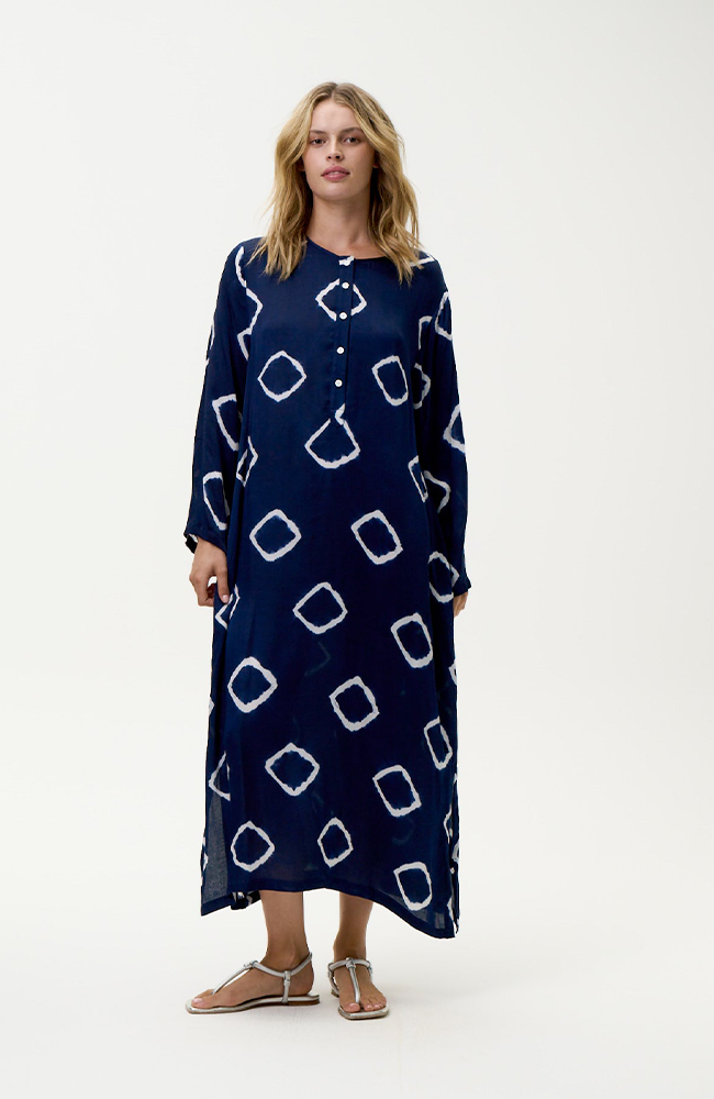 Llew Maxi -Atlas-Cupro-Navy