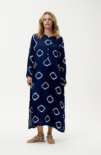 Llew Maxi -Atlas-Cupro-Navy