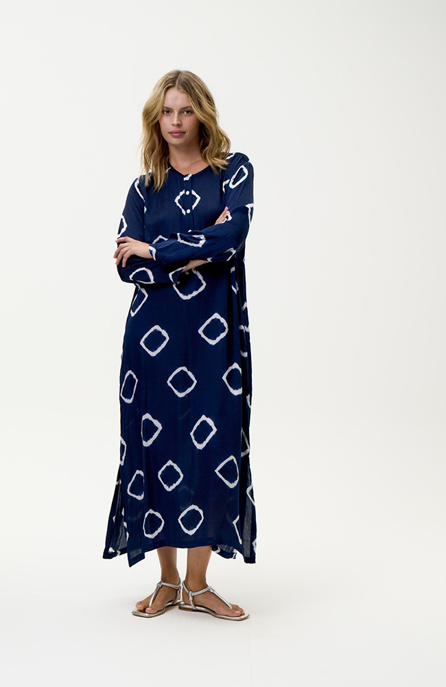 Llew Maxi -Atlas-Cupro-Navy