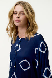 Llew Maxi -Atlas-Cupro-Navy