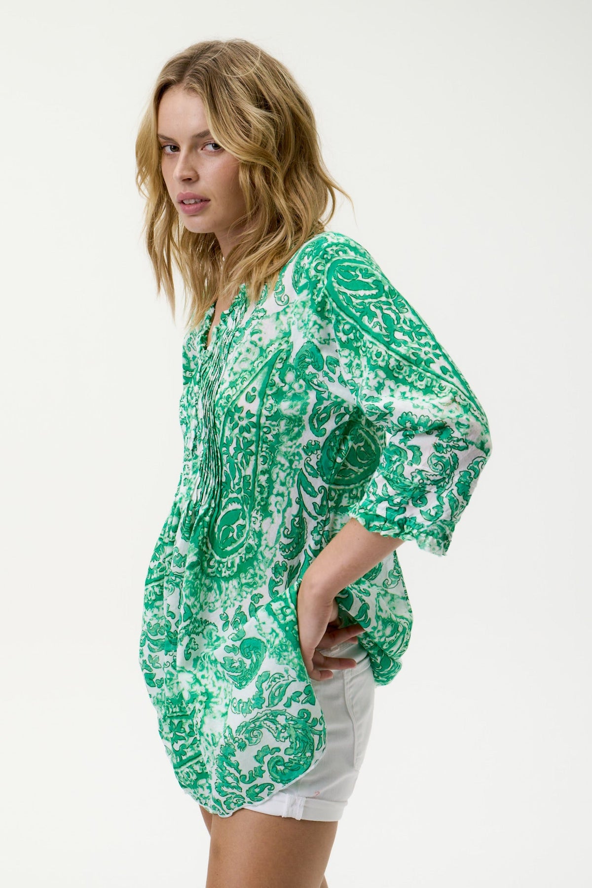 Poppy Top - Esperance Green