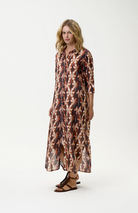 Daisy Dress-MalIorca /Cotton - Mocha