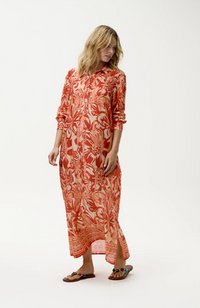 Long Gilli Dress-Procida/Cotton - Fiesta