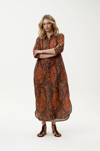 Daisy Dress-Salina/Cotton - Topaz