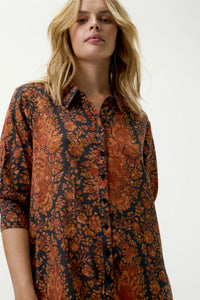 Daisy Dress-Salina/Cotton - Topaz
