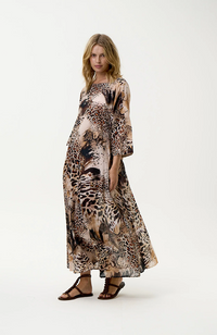 Long Jackie-Cote D'Azur/Cotton - Safari