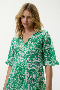 Middy Indi Dress - Esperance Green