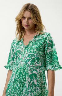 Middy Indi Dress - Esperance Green